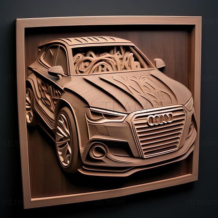 3D model Audi A6 C7 (STL)